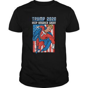 Superhero Donald Trump Keep America Great Shirt